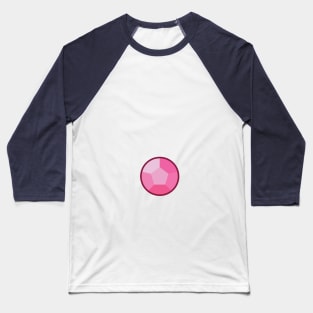 Rose Quartz Gem Baseball T-Shirt